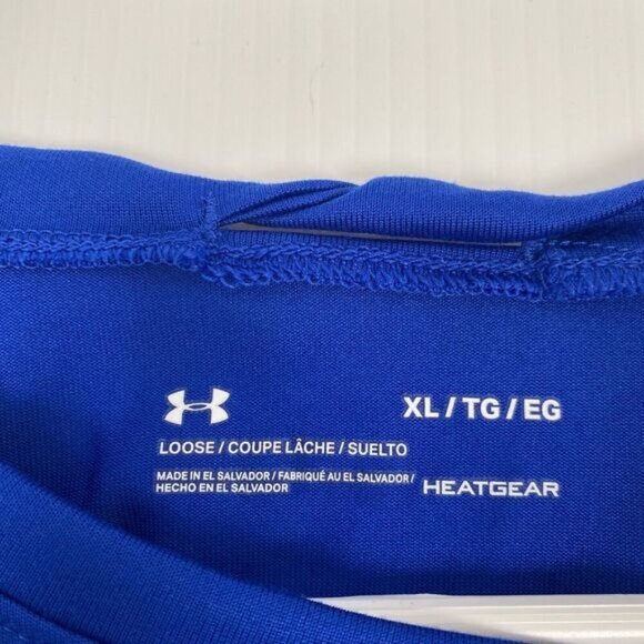 Under Armour Heatgear Long Sleeve T-Shirt Women size XL/TG/EG color Blue new - Picture 3 of 13